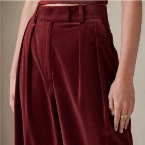Banana Republic flare velvet pants!